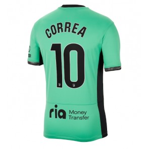 Atletico Madrid Angel Correa #10 Koszulka Trzecich 2023-24 Krótki Rękaw